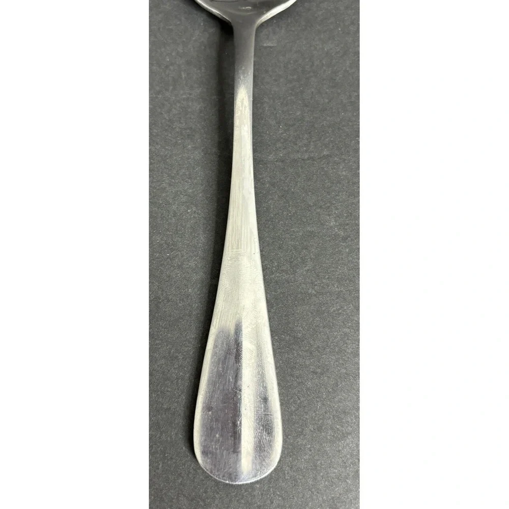 Pfaltzgraff Salisbury Satin Pierced Serving Spoon Slotted 8 1/2